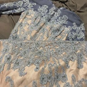 Long sleeve lace dress in size 2